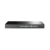 מתג רשת TP-Link 24 יציאות PoE+ עם 4 יציאות SFP, 250W, באחריות יבואן רשמי