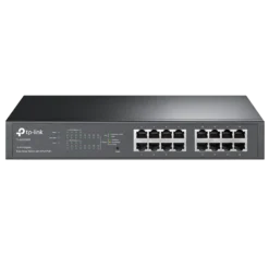 מתג רשת POE+ 16 פורטים 8+8 110W באחריות יבואן רשמי