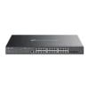 מתג רשת מנוהל Omada 24 פורטים PoE+ גיגה-ביט 384W עם 4 יציאות SFP באחריות יבואן רשמי