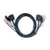 כבל KVM USB DVI-D 5 מטר ATEN 2L-7D05U באחריות יבואן רשמי