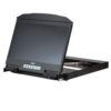 מסך קונסולה ATEN 18.5 אינץ' LCD Full HD USB HDMI DVI מסילה כפולה באחריות יבואן רשמי