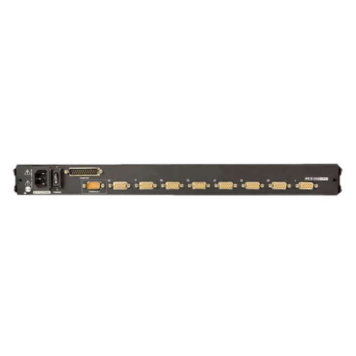 ⁦מסך קונסולה ATEN 18.5 אינץ' LCD Full HD USB HDMI DVI מסילה כפולה באחריות יבואן רשמי⁩ – תמונה ⁦3⁩