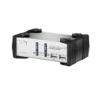 מתג KVM ATEN 2 יציאות PS2 USB VGA עם שמע CS1732A באחריות יבואן רשמי