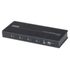 ממתג KM ATEN 4 פורטים USB מעבר בתנועת עכבר CS724KM באחריות יבואן רשמי