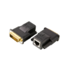 מרחיק DVI מיני Cat 5 ATEN VE066 20 מטר באחריות יבואן רשמי