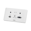 משדר HDMI VGA HDBaseT מקצועי 4K UHD 100 מטר באחריות יבואן רשמי