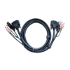 כבל KVM DVI-D USB 1.8 מטר ATEN 2L-7D02UD באחריות יבואן רשמי