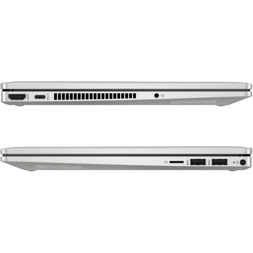 ⁦מחשב נייד HP Pavilion x360 14 Core5 16GB 1TB Touch Win11 כסף באחריות יבואן רשמי 3 שנים⁩ – תמונה ⁦4⁩
