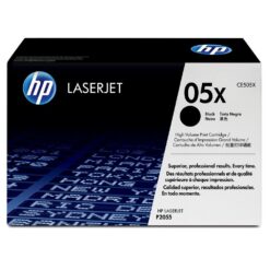 טונר HP P2055 CE505X מקורי למדפסות LaserJet באחריות יבואן רשמי