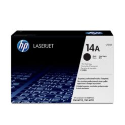 טונר HP CF214A שחור מקורי למדפסות LaserJet Enterprise M712 M725 באחריות יבואן רשמי