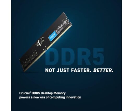 ⁦זכרון לנייח Crucial 16GB DDR5 4800MHz C40 UDIMM⁩ – תמונה ⁦2⁩