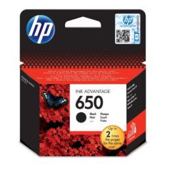 ראש דיו HP 650 שחור CZ101AE למדפסות דסקג'ט 1015 2515 1515 באחריות יבואן רשמי