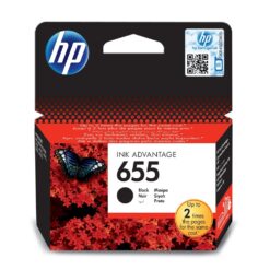 ראש דיו HP 655 שחור CZ109AE למדפסות Deskjet Ink Advantage 3525 4615 4625 5525 באחריות יבואן רשמי