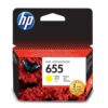 ראש דיו HP 655 צהוב CZ112AE למדפסות Deskjet Ink Advantage 3525 4615 4625 5525 באחריות יבואן רשמי