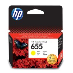 ראש דיו HP 655 צהוב CZ112AE למדפסות Deskjet Ink Advantage 3525 4615 4625 5525 באחריות יבואן רשמי