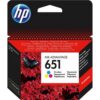 ראש דיו HP 651 צבעוני למדפסת Mobile 202 באחריות יבואן רשמי