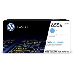 טונר HP ציאן 655A למדפסות Color LaserJet Enterprise M681 ו-M682 באחריות יבואן רשמי
