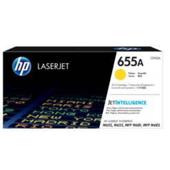 טונר HP צהוב 655A למדפסות Color LaserJet Enterprise M681 ו-M682 באחריות יבואן רשמי