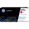 טונר HP מגנטה 655A למדפסות LaserJet Enterprise זרימה M682z ו-M681dh באחריות יבואן רשמי