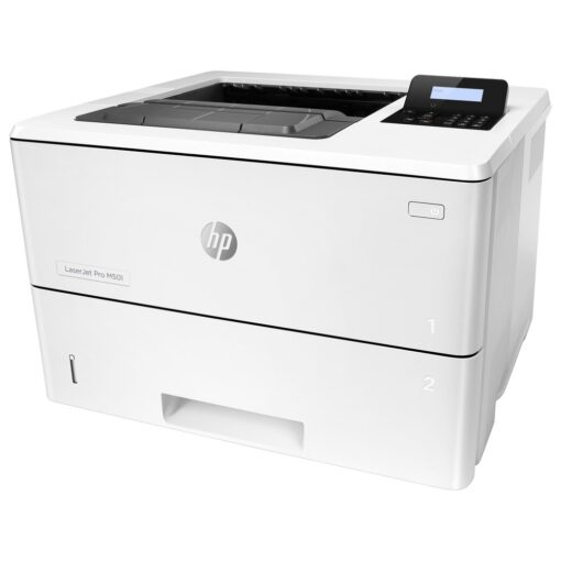 ⁦מדפסת HP LaserJet Pro M501dn שחור/לבן 45 דפים לדקה A4 עד 6000 דפים לחודש באחריות יבואן רשמי⁩ – תמונה ⁦2⁩