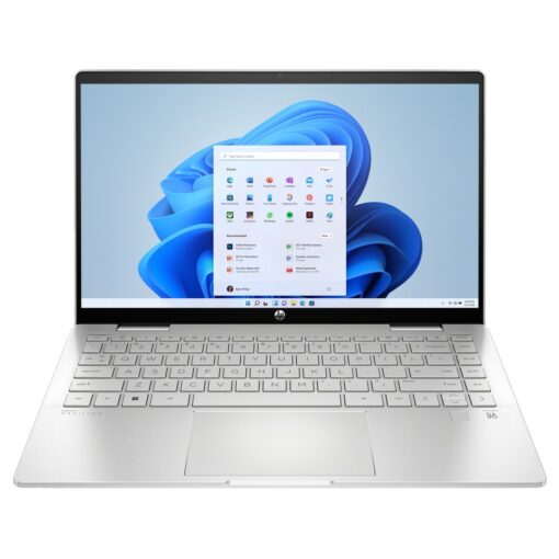 מחשב נייד HP Pavilion x360 14 מסך מגע i5 16GB 1TB Win11 כסף באחריות יבואן רשמי 3 שנים