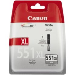 מילוי דיו קנון אפור CLI551XL GY למדפסות PIXMA באחריות יבואן רשמי