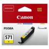 מילוי דיו קנון צהוב CLI581XLY למדפסות PIXMA גדול XL באחריות יבואן רשמי