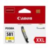 מילוי דיו קנון CLI581XXL צהוב למדפסות PIXMA באחריות יבואן רשמי