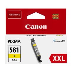 מילוי דיו קנון CLI581XXL צהוב למדפסות PIXMA באחריות יבואן רשמי