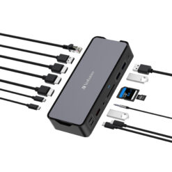 Verbatim USB-C Pro Docking Station 15 Ports