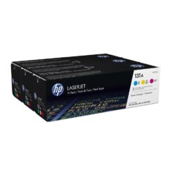 מארז טונרים HP 131A CF211-3 למדפסות LaserJet Pro 200 צבע מקורי באחריות יבואן רשמי