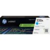 טונר HP 220A ציאן W2201A למדפסות Color LaserJet Pro 4202 4302 4303 באחריות יבואן רשמי
