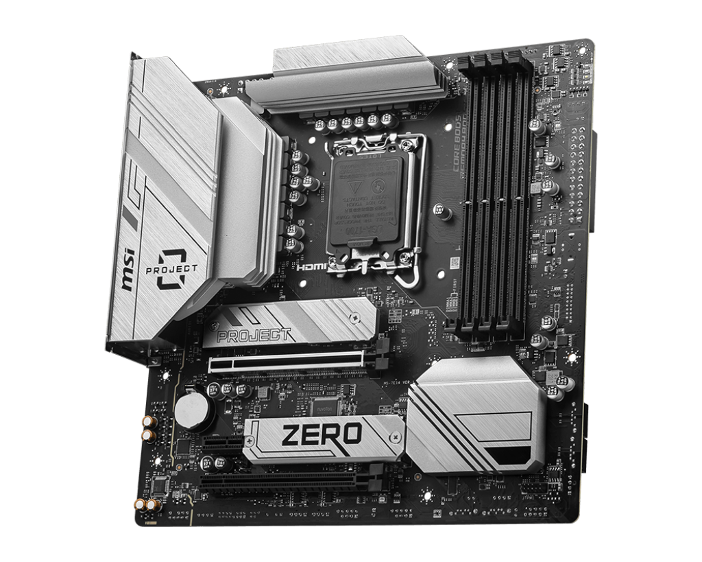 לוח אם MSI B760M PROJECT ZERO WIFI – תמונה 4