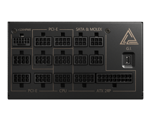 ⁦MSI MEG Ai1300P PCIE5 80+ PLATINUM⁩ – תמונה ⁦2⁩