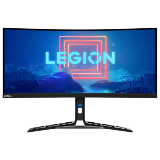 ⁦Lenovo Y34wz-30 34 VA Ultra-wide Curved Gaming Monitor - 67B0UAC1IS⁩ – תמונה ⁦2⁩