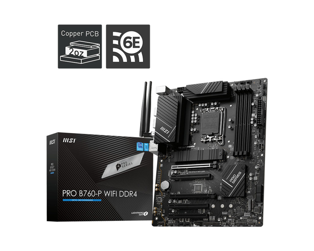 לוח אם MSI PRO B760-P WIFI DDR4