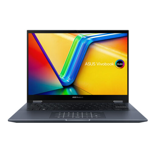 מחשב נייד ASUS Vivobook S14 Flip OLED 14 2.8K מסך מגע i5-13500H 16GB 1TB SSD WIN11 כחול באחריות יבואן רשמי