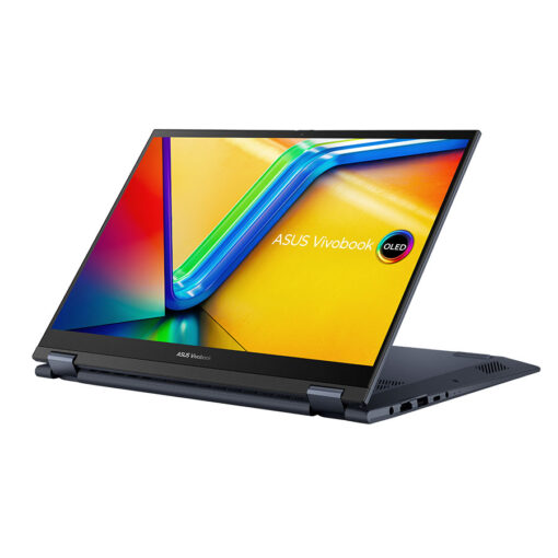 ⁦מחשב נייד ASUS Vivobook S14 Flip OLED 14 2.8K מסך מגע i5-13500H 16GB 1TB SSD WIN11 כחול באחריות יבואן רשמי⁩ – תמונה ⁦2⁩