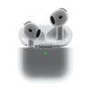אוזניות אלחוטיות Apple AirPods 4 Pro H2 Bluetooth סינון רעשים מתקדם באחריות יבואן רשמי