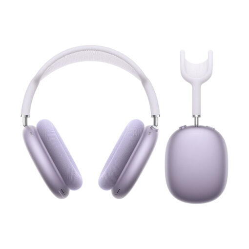 ⁦אוזניות אלחוטיות Apple AirPods Max סגול, רעש מבודד, סוללה 20 שעות, באחריות יבואן רשמי 3 שנים⁩ – תמונה ⁦6⁩