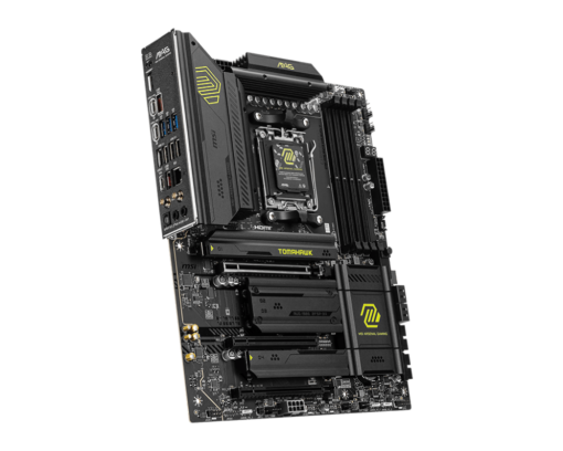 ⁦לוח אם MSI MAG X870 TOMAHAWK WIFI AM5 DDR5 WiFi 7 4x M.2 4x SATA באחריות יבואן רשמי⁩ – תמונה ⁦3⁩