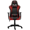 מושב גיימינג SCORPIUS GAMER RED עור PU שחור 150 מעלות עד 120 ק"ג באחריות יבואן רשמי 3 שנים