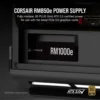 ספק כוח מודולרי CORSAIR RME850 850W 80 PLUS Gold ATX 3.0 באחריות יבואן רשמי 5 שנים