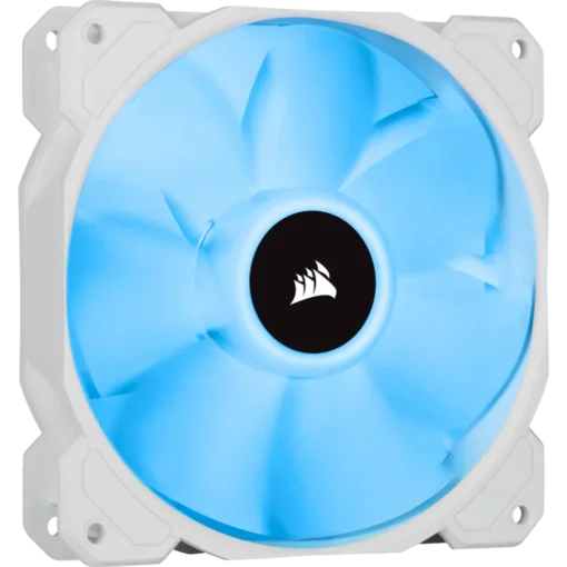 מאווררים CORSAIR SP120 RGB ELITE 120 מ"מ 3 יח' לבן עם תאורת RGB ובקר שליטה, מהירות 400-1500 סל"ד, באחריות יבואן רשמי לשנתיים