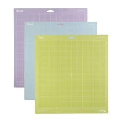 סט 3 משטחי חיתוך CRICUT 30x30 ירוק תכלת סגול למכונת חיתוך באחריות יבואן רשמי