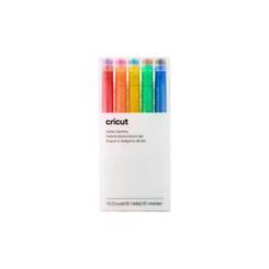 עטי ג'ל נצנצים Cricut GLIT GEL RAINBOW 0.8 סט 10 יחידות באחריות יבואן רשמי