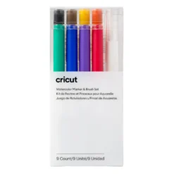 סט טושים למכונות חיתוך Cricut עם מברשת מים 4.0 מ"מ צבעי מים באחריות יבואן רשמי