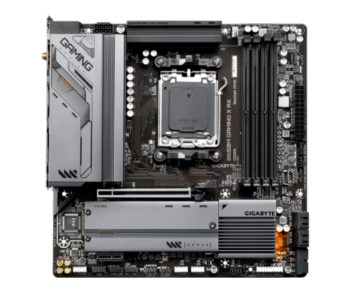 ⁦לוח אם Gigabyte B650M Gaming X AX WIFI DDR5 AM5 מעבדי Ryzen 7000/8000/9000 באחריות יבואן רשמי 3 שנים⁩ – תמונה ⁦2⁩