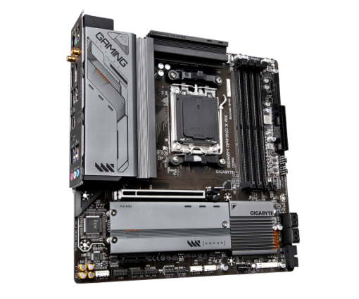 ⁦לוח אם Gigabyte B650M Gaming X AX WIFI DDR5 AM5 מעבדי Ryzen 7000/8000/9000 באחריות יבואן רשמי 3 שנים⁩ – תמונה ⁦3⁩