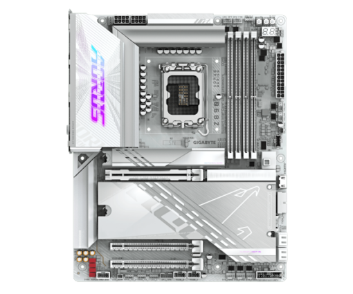 ⁦לוח אם לאינטל דור 15 Gigabyte Z890 AORUS PRO ICE ATX DDR5 5GbE 4 חריצי זכרון 3 שנות אחריות יבואן רשמי⁩ – תמונה ⁦2⁩